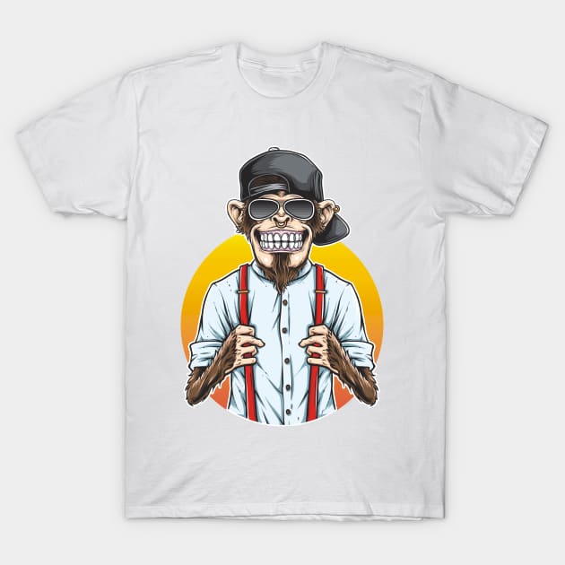 Hype Monkey T-Shirt by DDP Design Studio